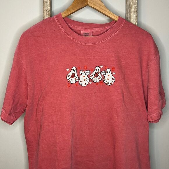 Valentine Ghost Embroidered Tee - Picture 5 of 6
